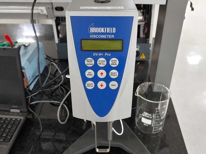 Digital rotational viscometer